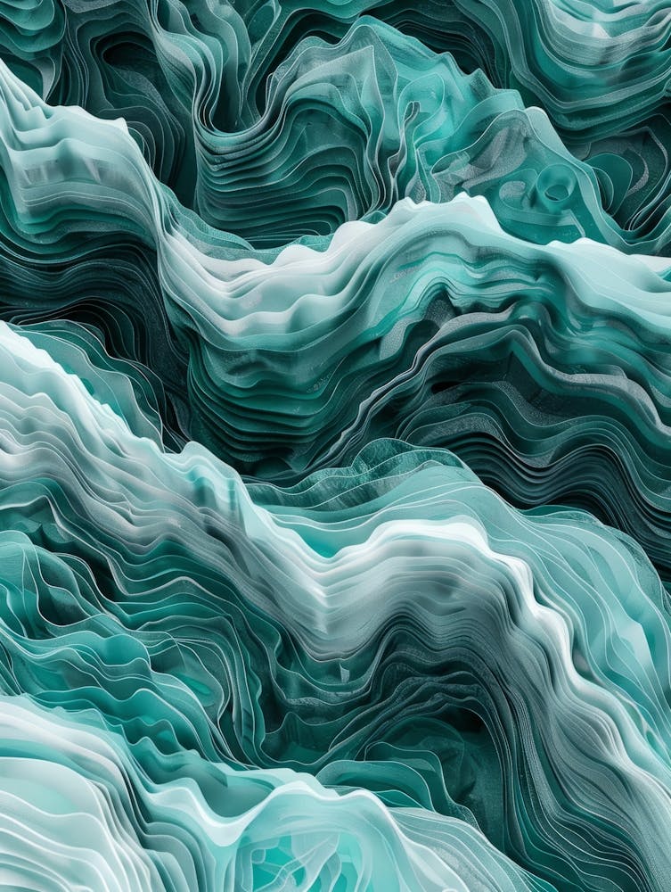 Abstract Wave Pattern 5