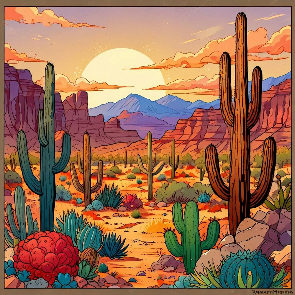 Cactus Desert 1