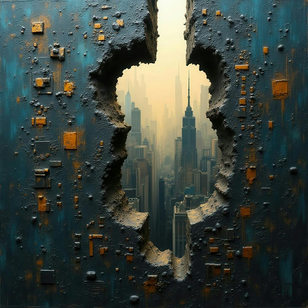 Hole In The Wall Art city