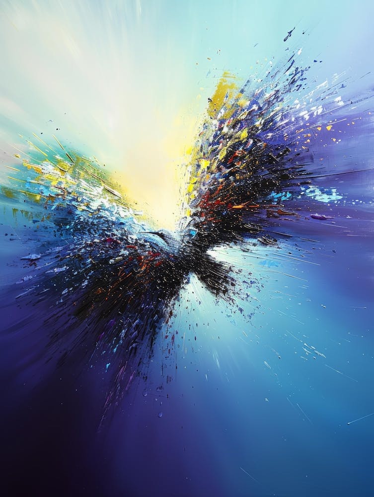 Abstract blue 1