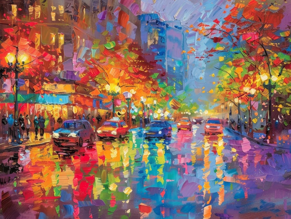 Rainy Night In Paris 1
