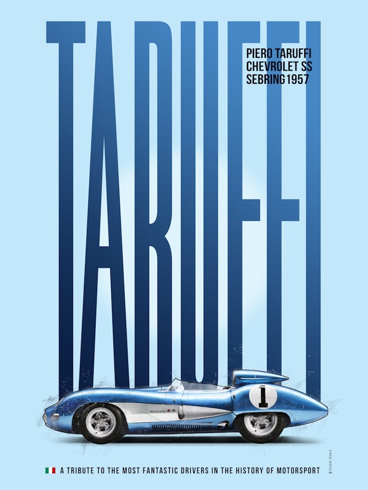 Piero Taruffi Tribute Corvette SS