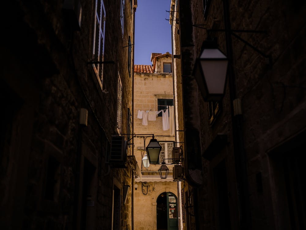 Alleyway In Croatia