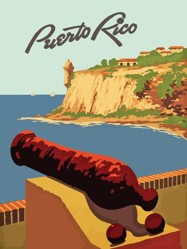 Puerto Rico, Cannon On The Fortress