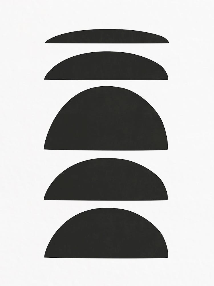 Black And White Abstract Art