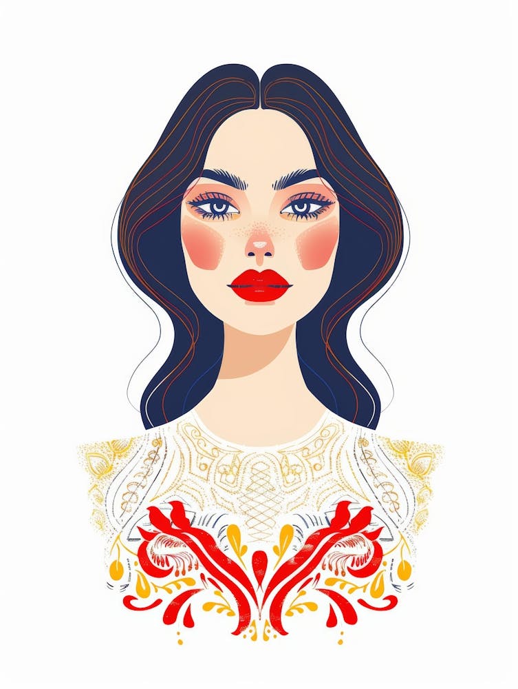 Illustration Of A Woman 8