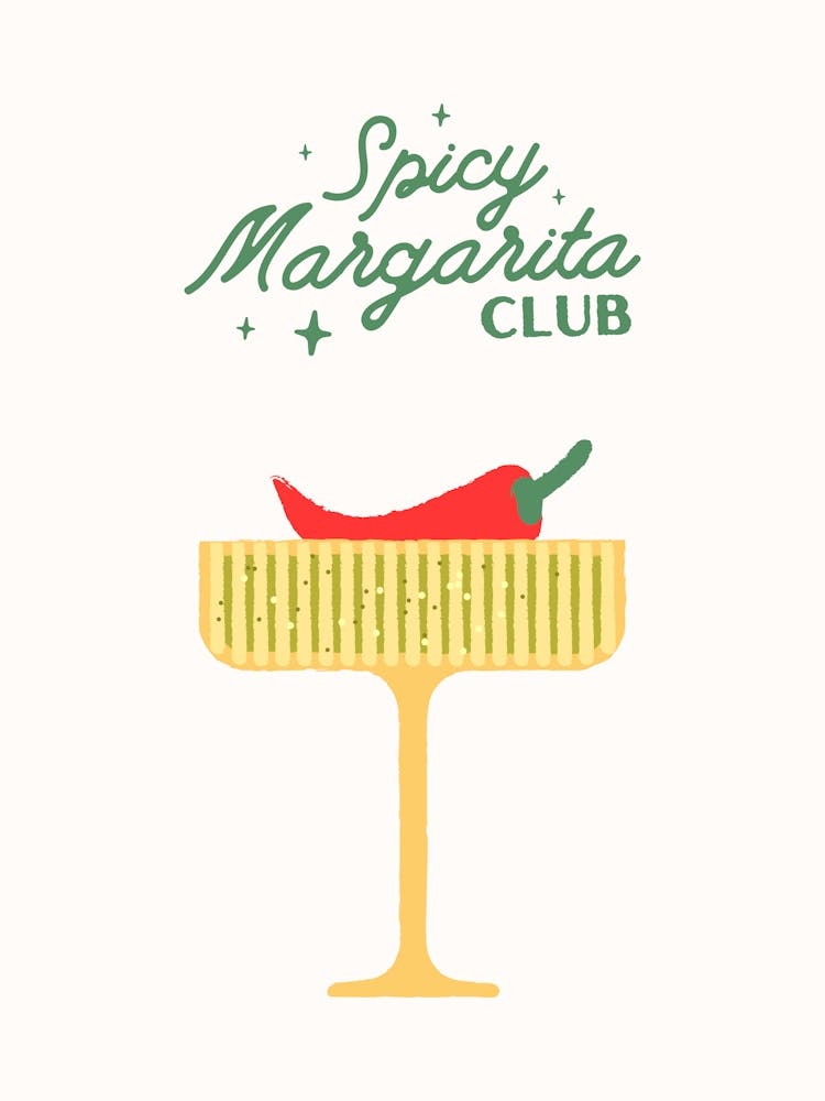 Spicy Margarita Poster