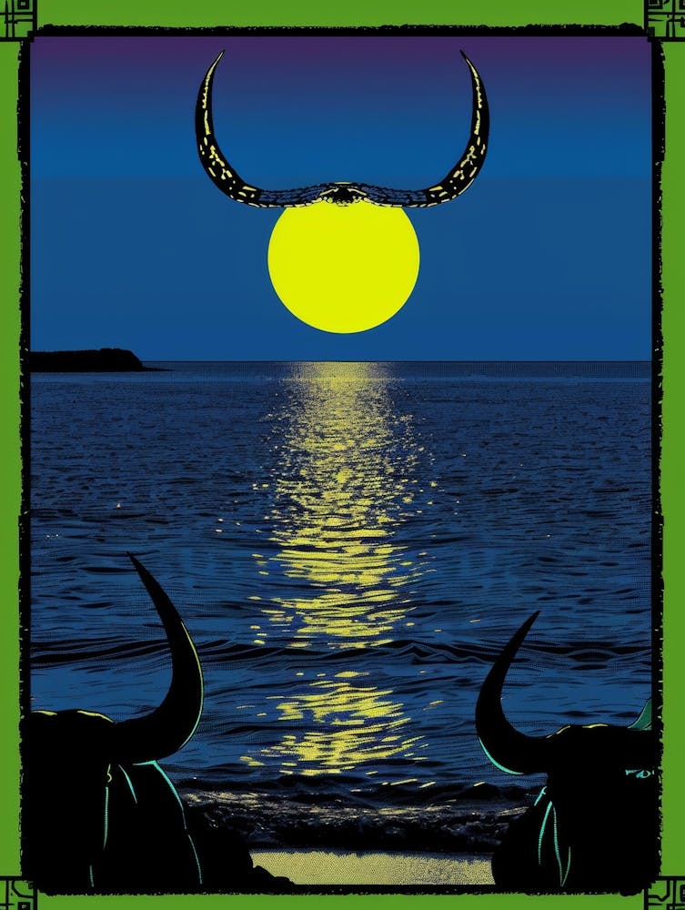 Moon And Horns