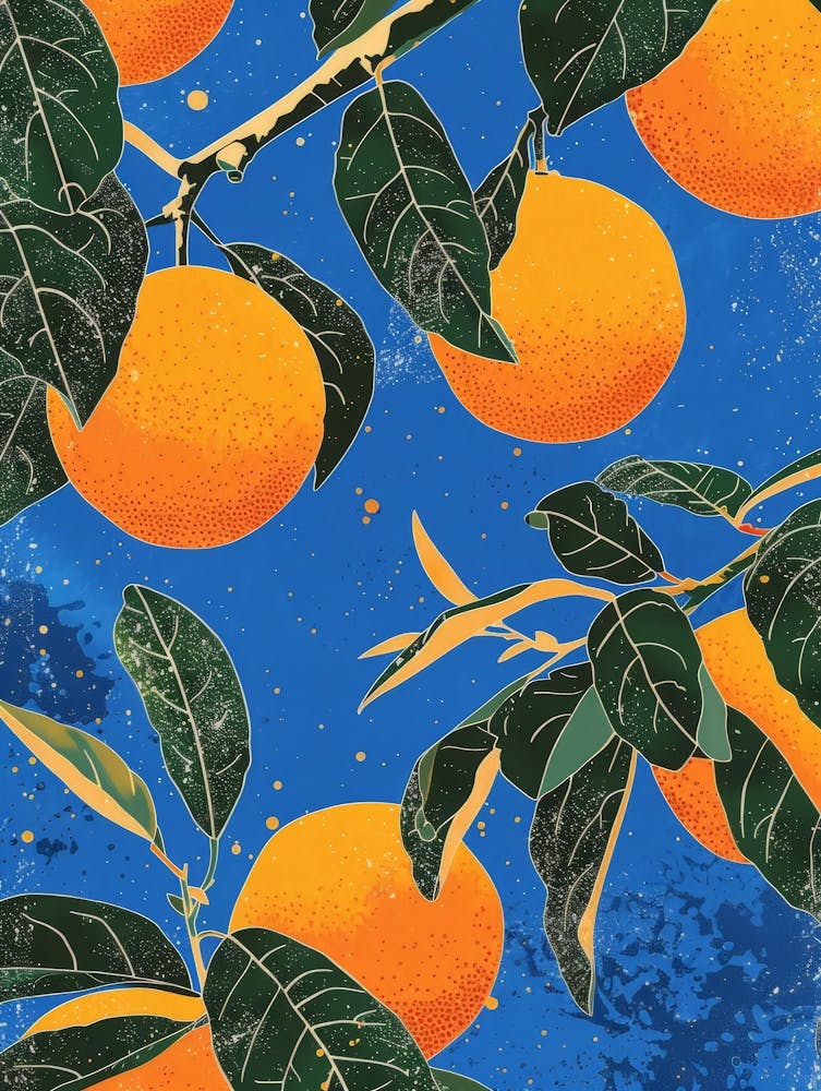 Oranges On A Tree 3