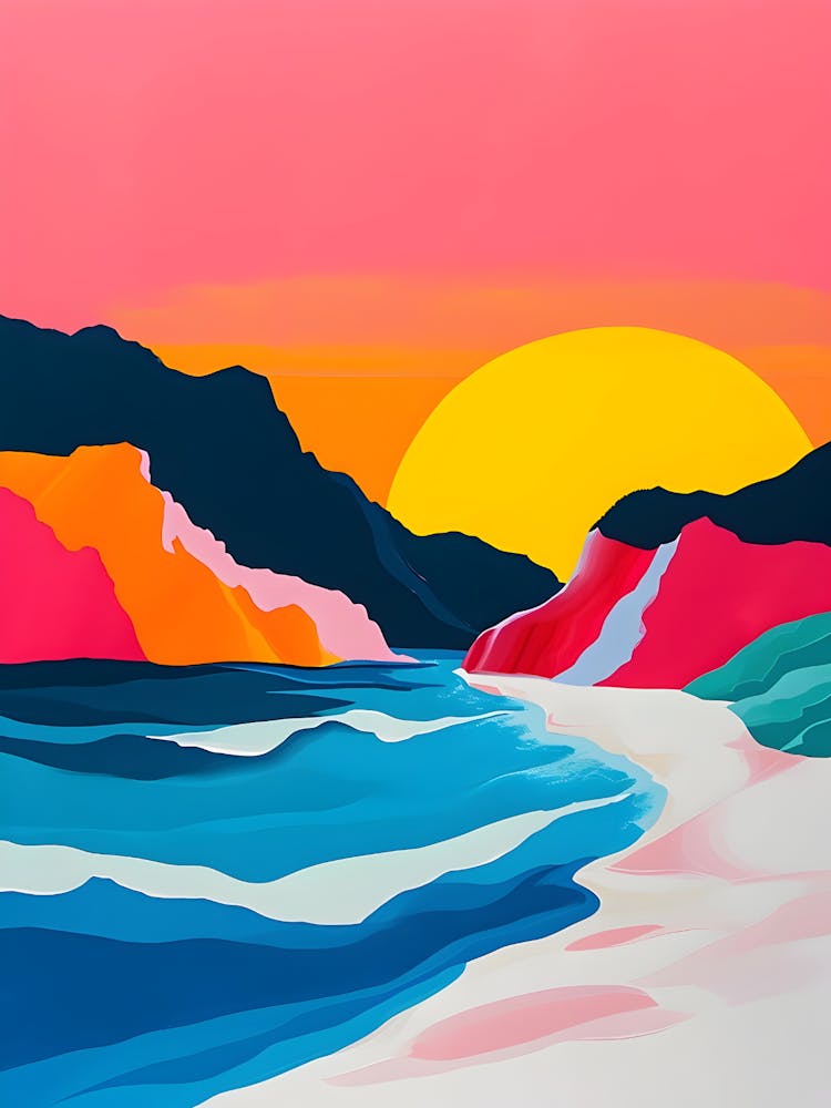 Sunset At The Beach 2