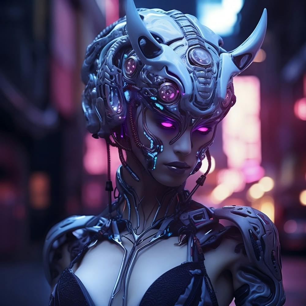 Femme Cyberpunk