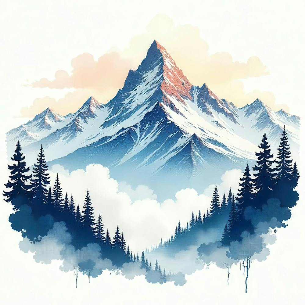 Mountains And Clouds 1