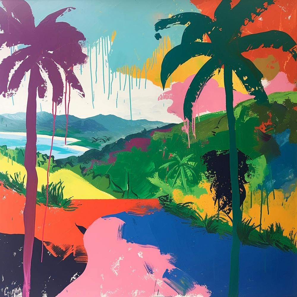 Abstract Travel Collection Solomon Islands 1