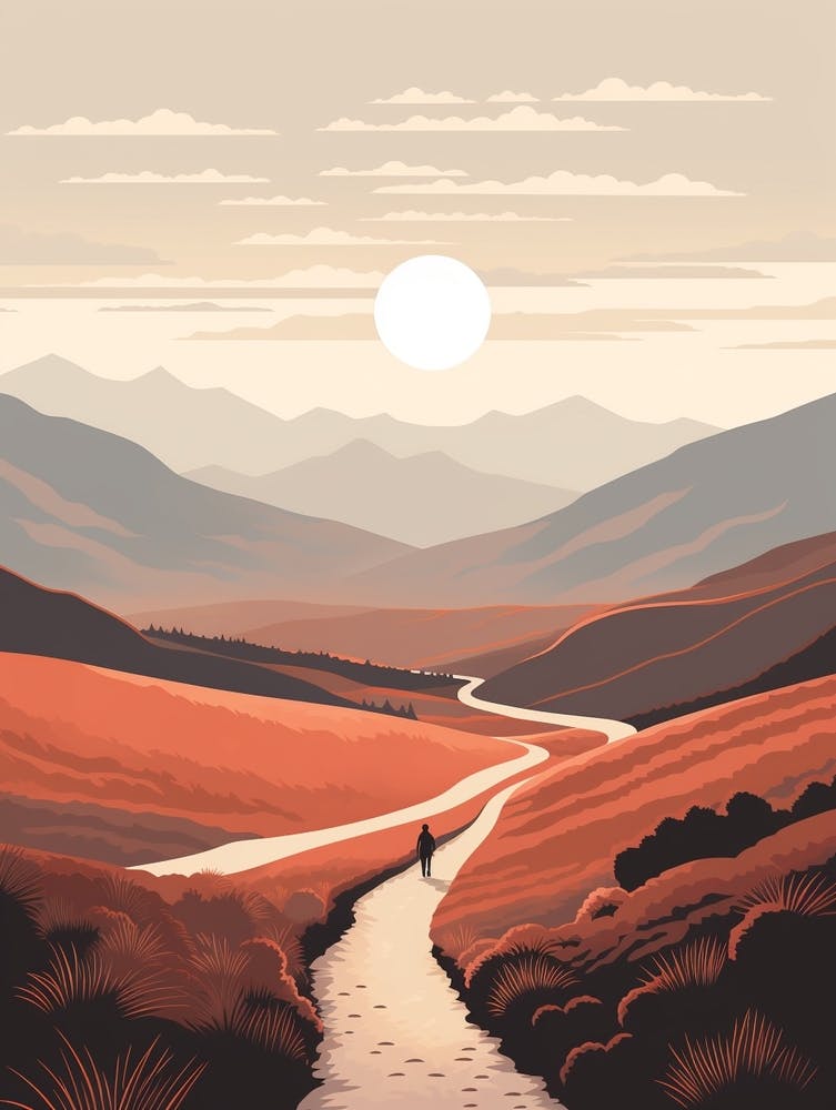 The Great Glen Way Scotland 5 Hiking Trail Landscape