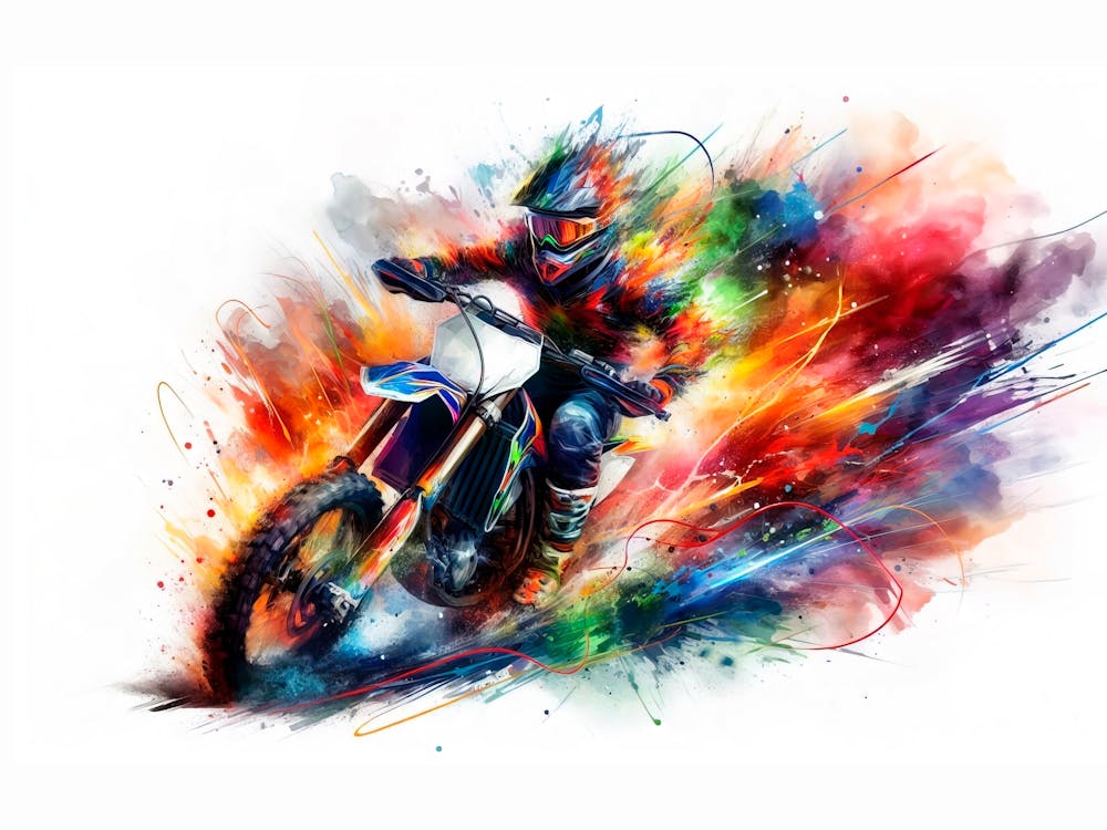 Motocross Rider 17