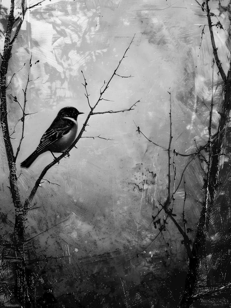 Bird On A Branch 4