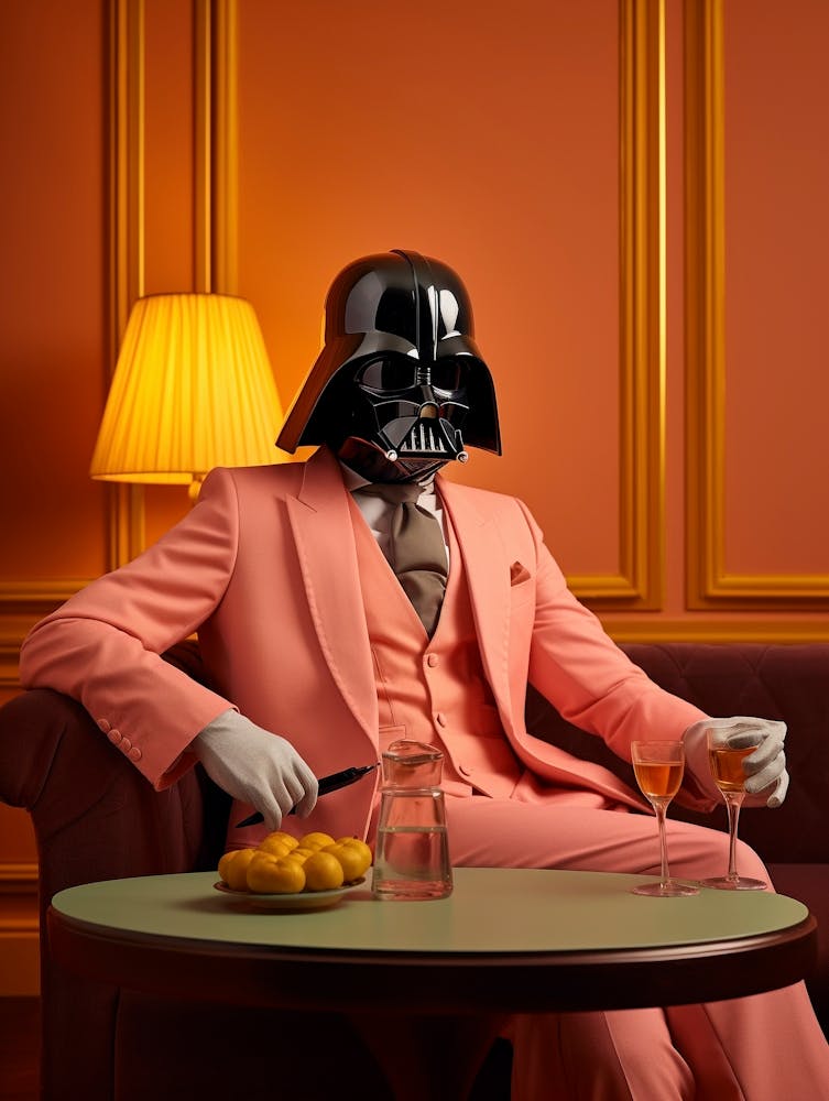 Darth Vader In Wes Anderson Style 25