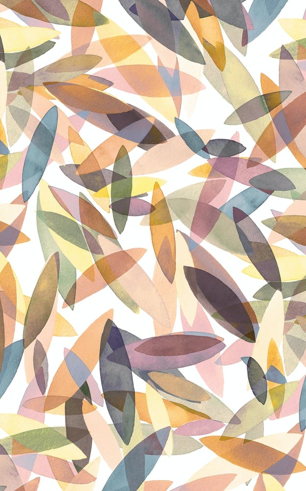 Surf Colorful Abstract Autumn