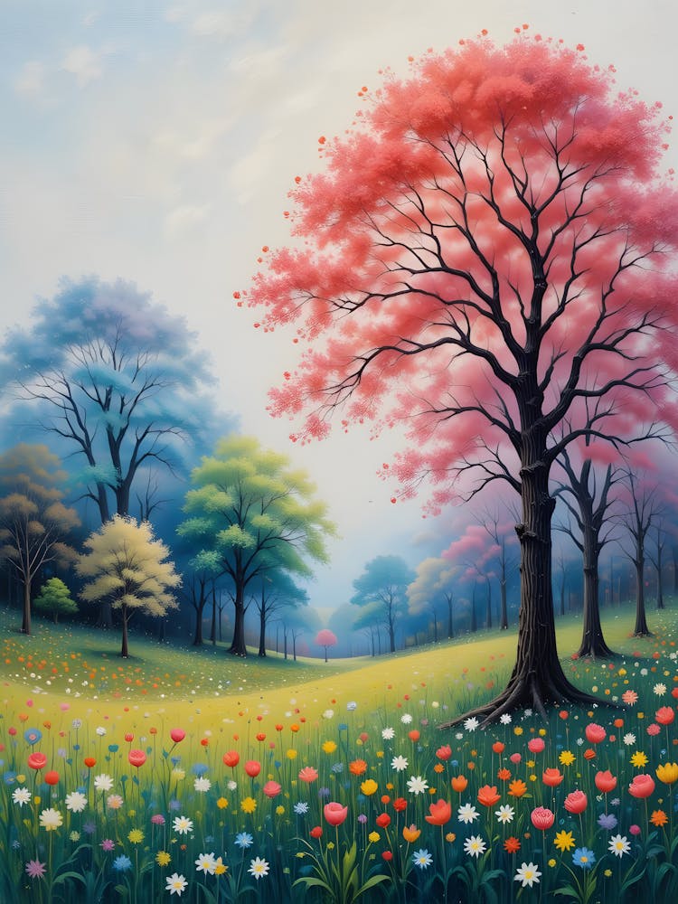 Trees And Flowers