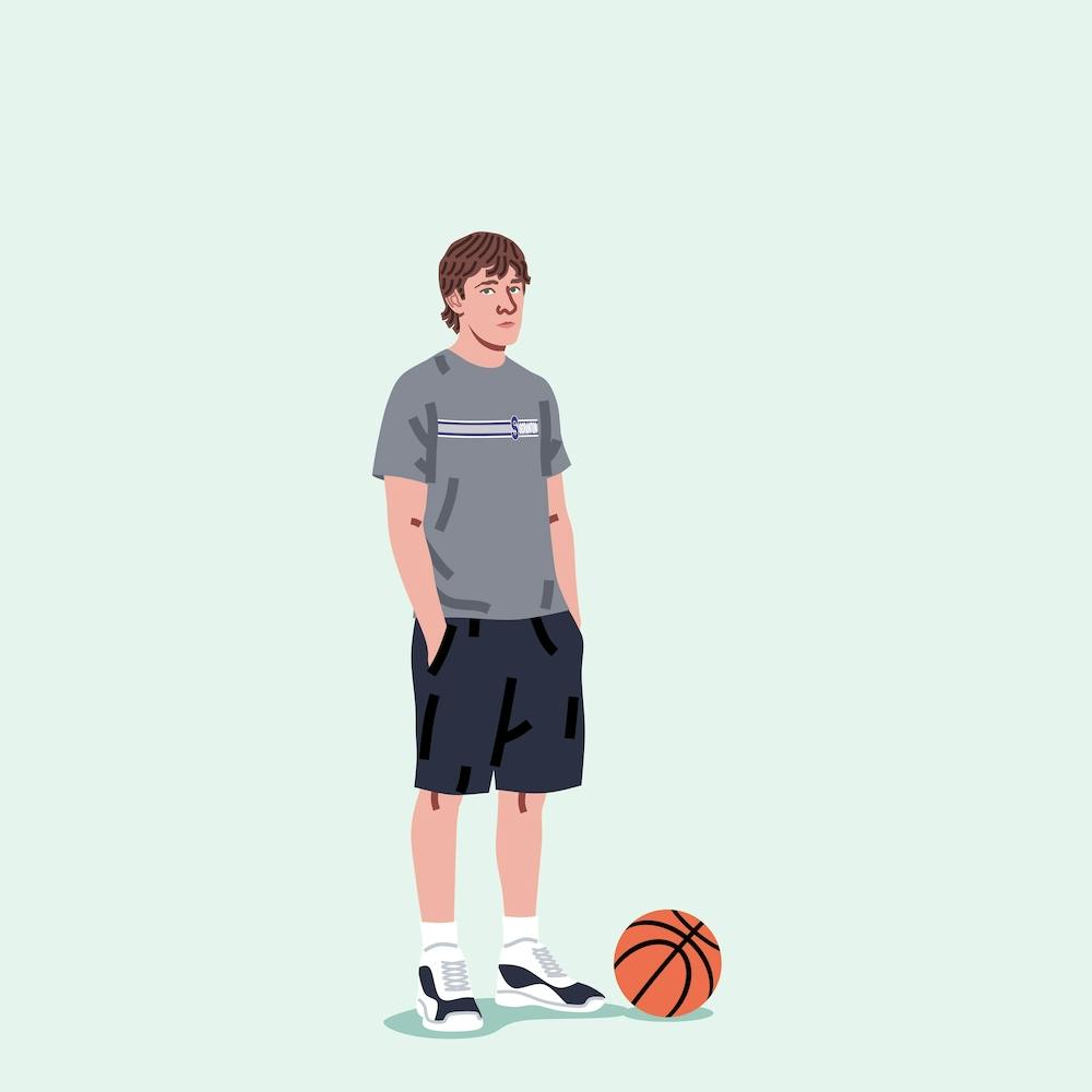 Basketball Jim Square