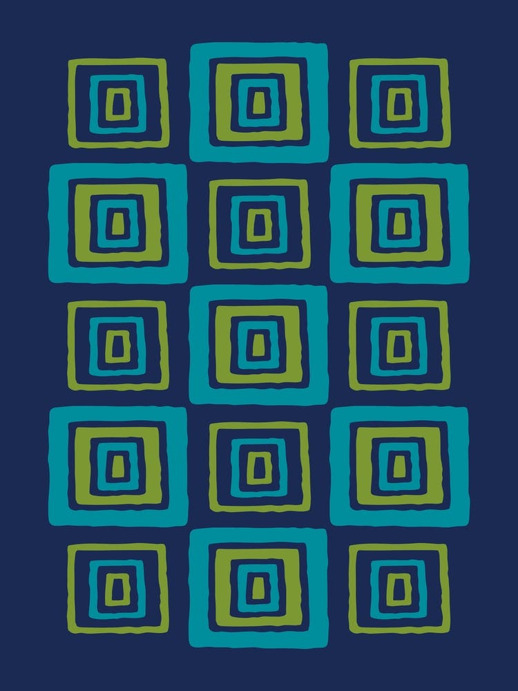 Geometric Abstraction/Boxed In 1