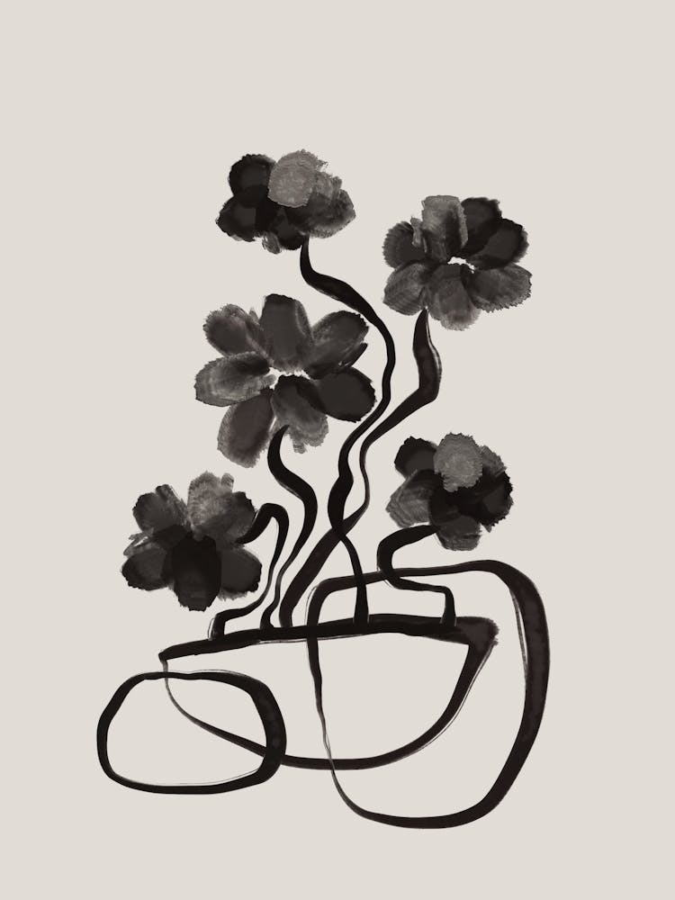 Gray Flowers