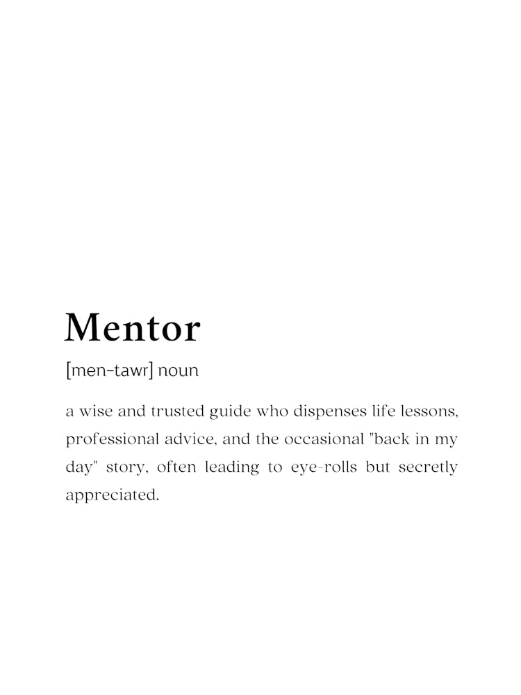 Mentor Funny Definition