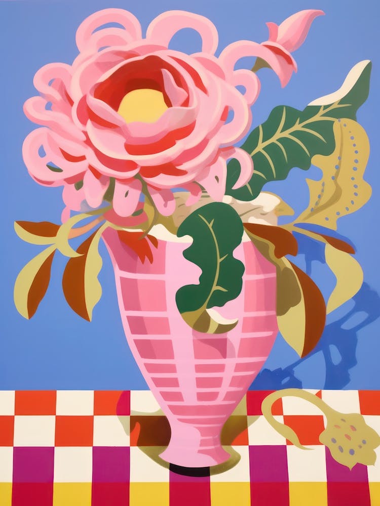 Roses Flower Vase 2