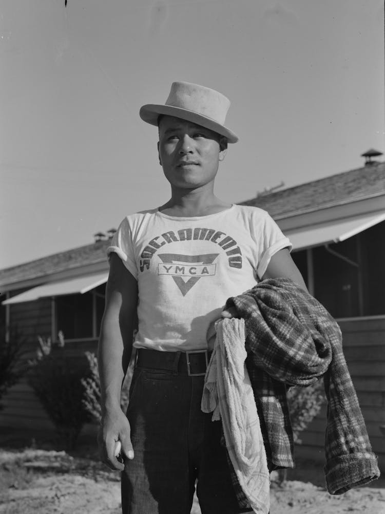 Twin Falls, Idaho,Fsa (Farm Security Administration) Farm Workers Camp, Japanese Who Live At The Camp By
