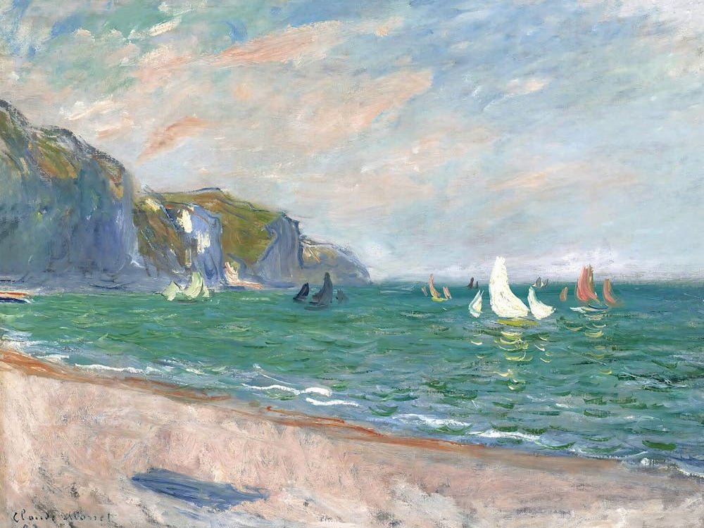 Claude Monet - The Beach