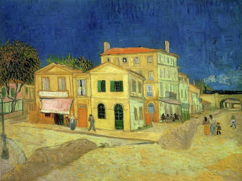 Vincent van Gogh, The Yellow House, 1888 HD Remastered Immaculate