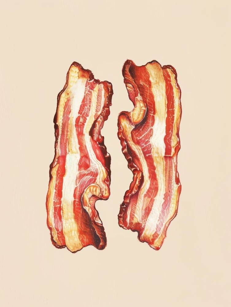 Bacon Canvas Print