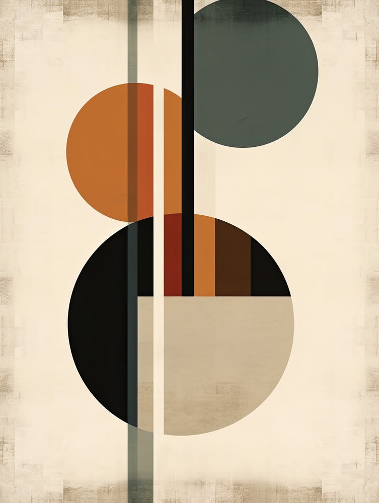 Mystic Meadow; Mid Century Boho Harmony