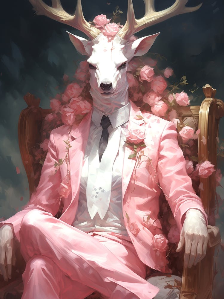 Deer In A Suit
