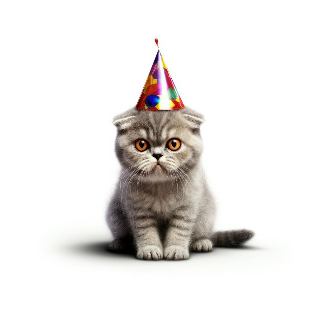 Birthday Cat 8