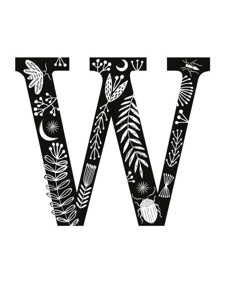 Letter W