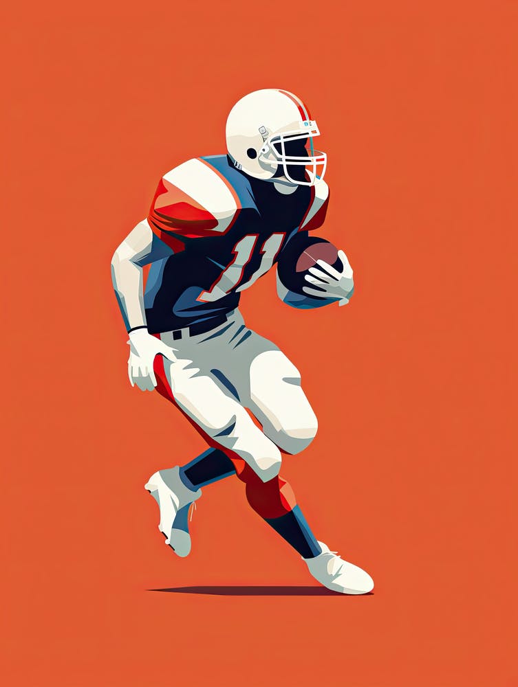 American Football Player 6