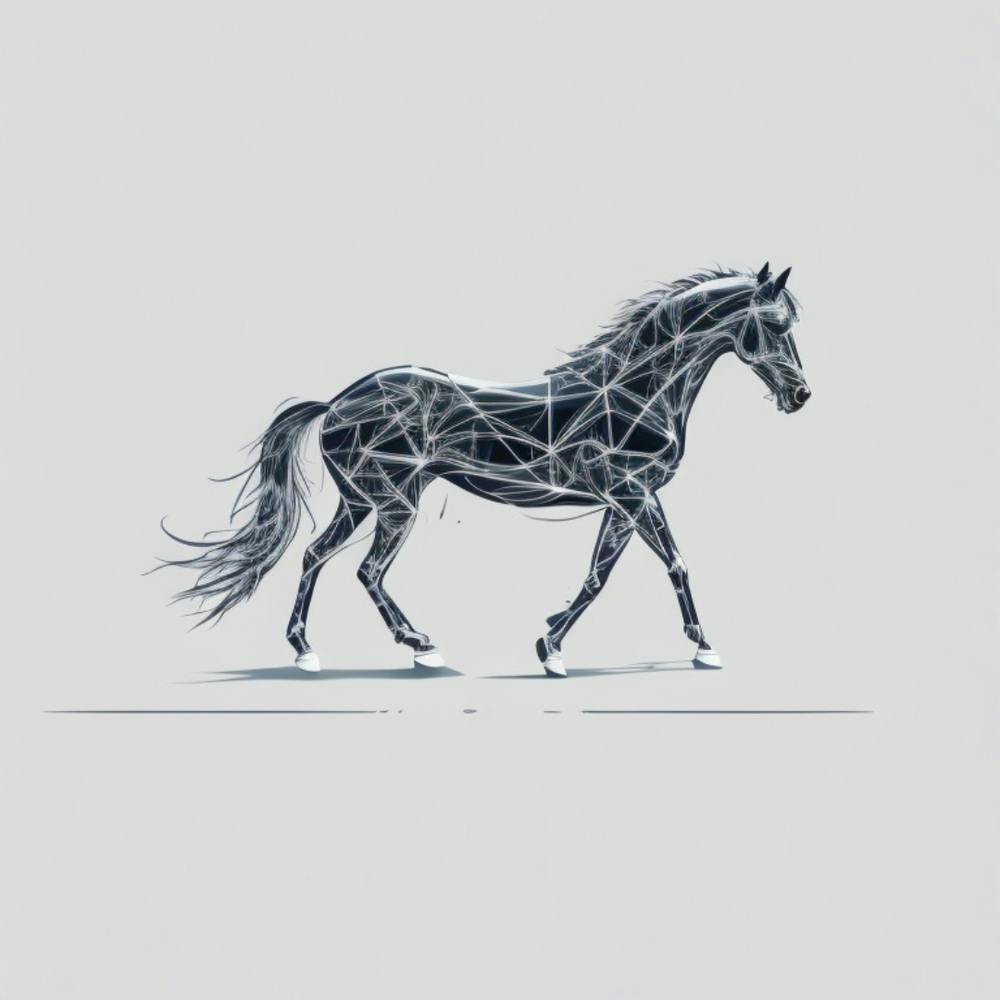 Abstract Horse