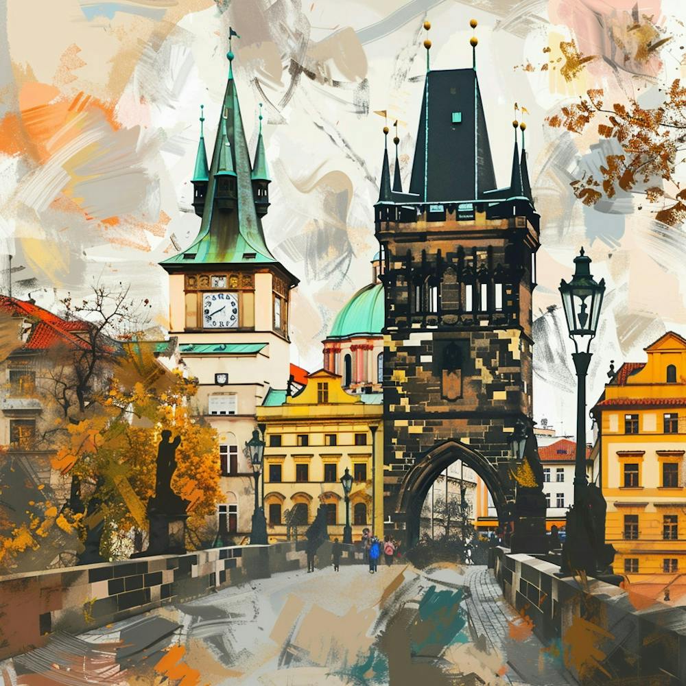 Charles Bridge In Prague