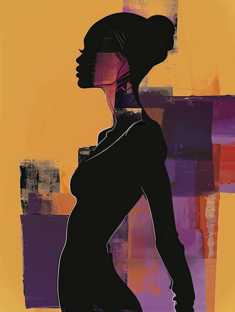 Silhouette Of A Woman 22