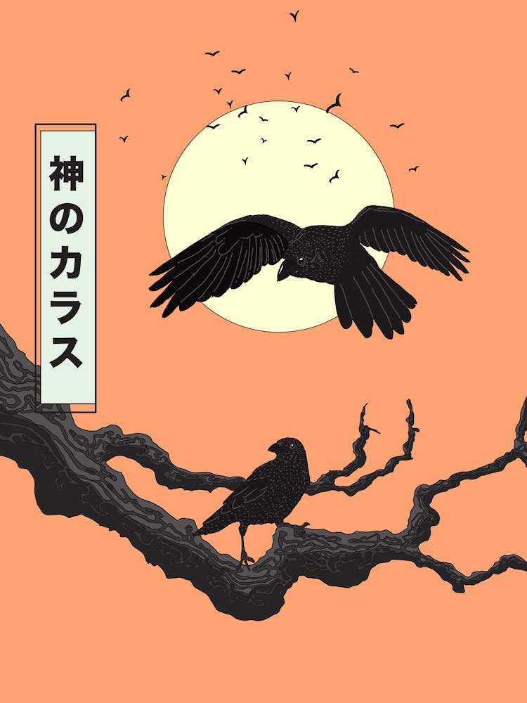 Corbeaux Manga Japonais