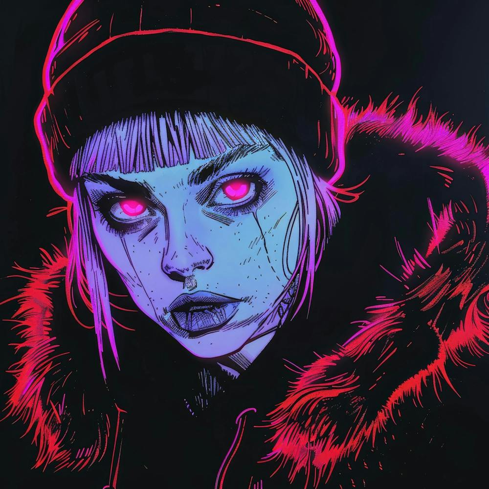 Neon Girl 7