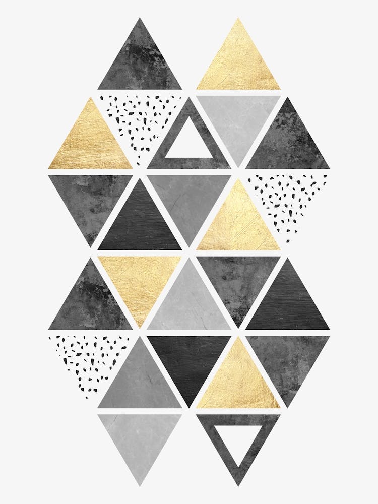 Geometrische Kunst mit Texturen 5