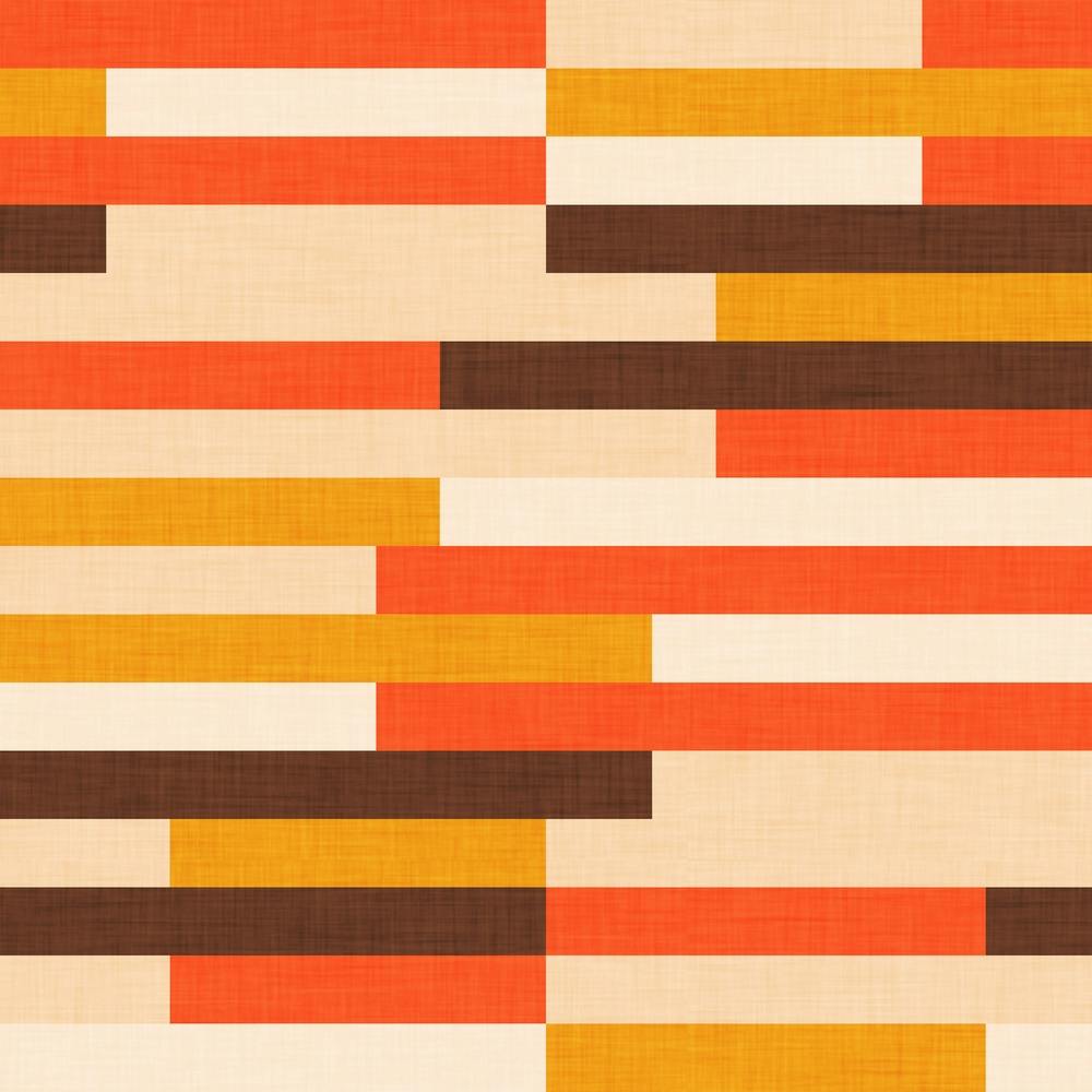 Classic Mid Mod Kilim Stripes