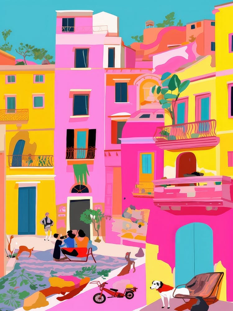 Rome, Italy Colourful View 5