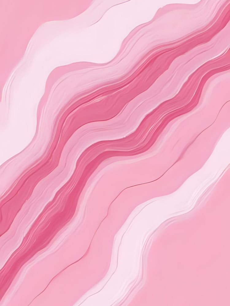 Abstract Pink Wavy Background