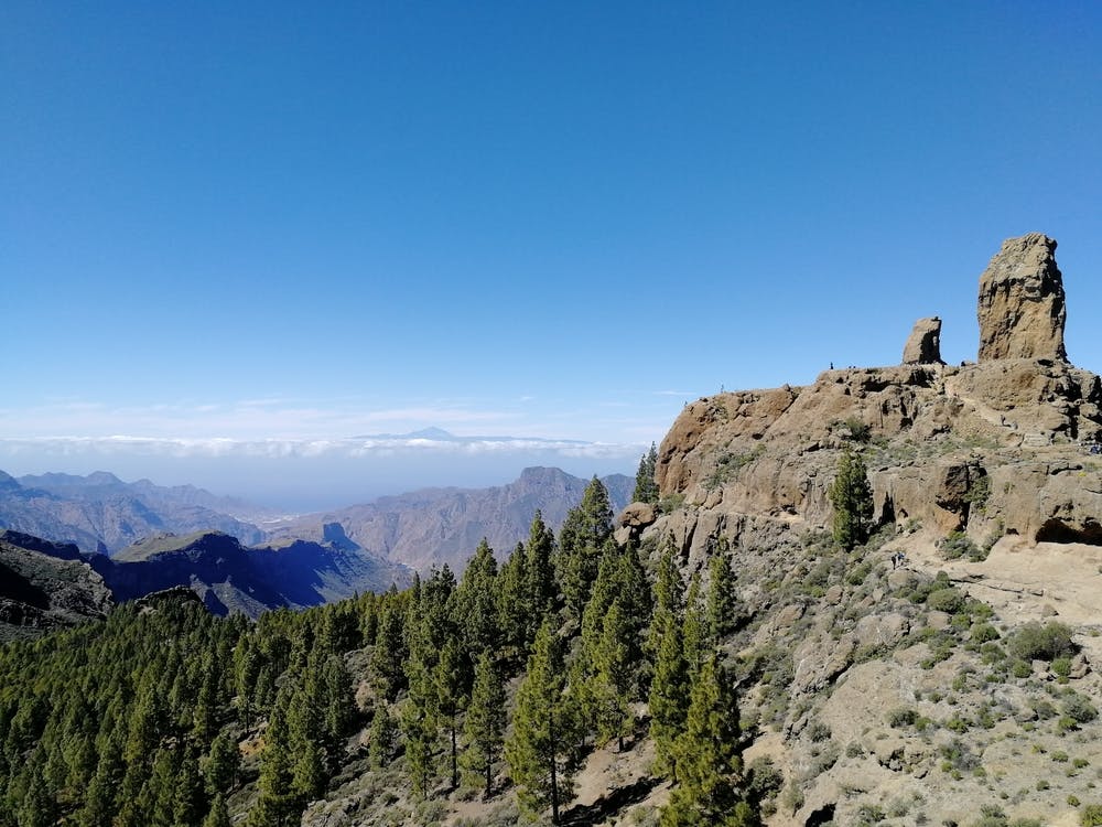 Teide view from Cran Canaria