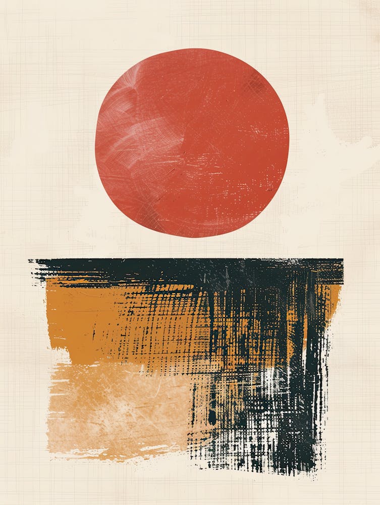 Golden Reflections In Retro Time Mid Century Style