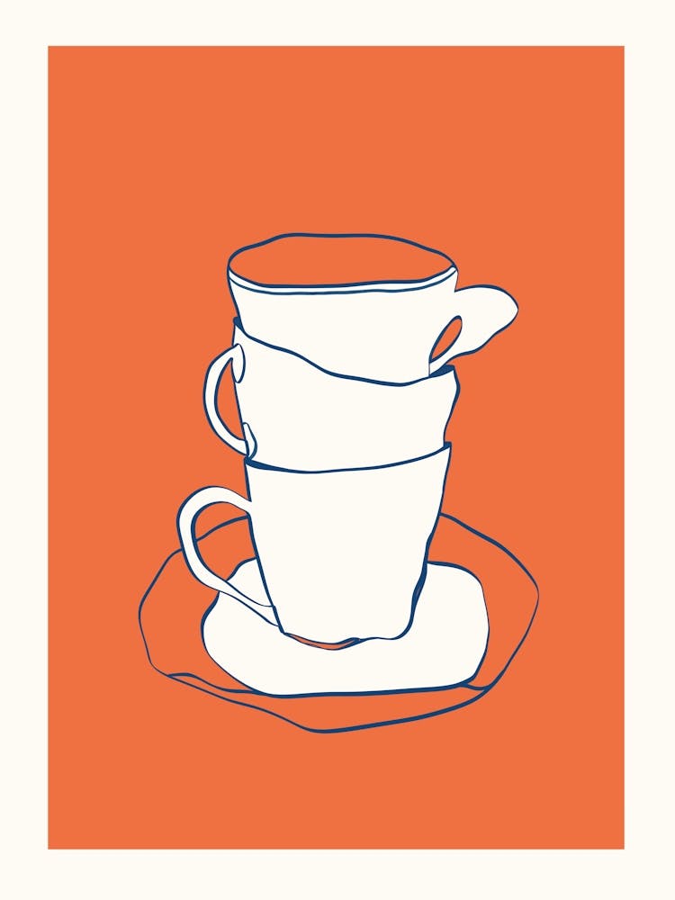 Cups Print 1
