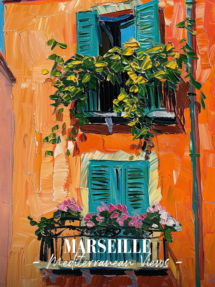 Mittelmeeransichten Marseille 4